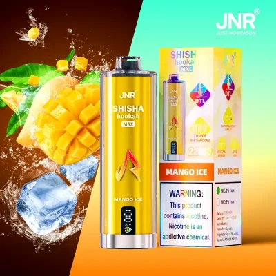 JNR Shisha Max 22K Mango Ice | 22000 Puffs Disposable Vape